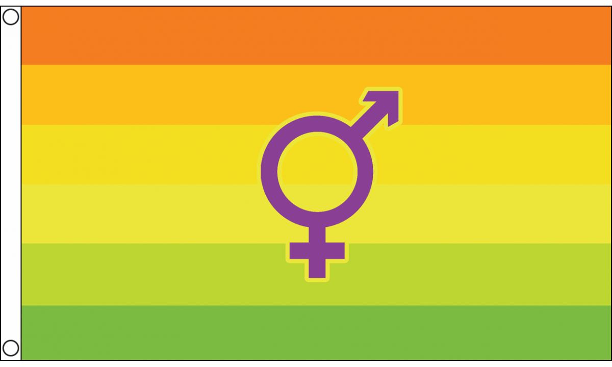 Hermaphrodite Flag Medium Mrflag