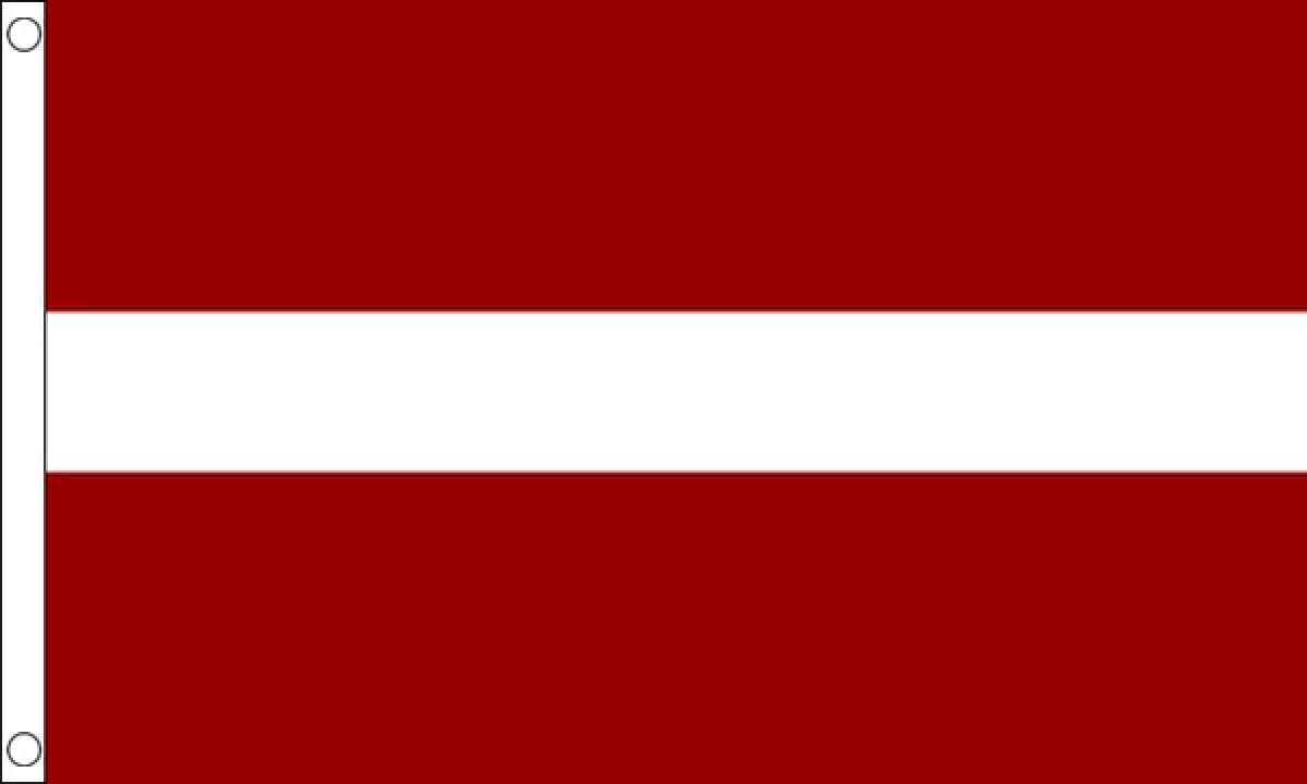 Latvia Small Hand Waving Flag 6" x 4"