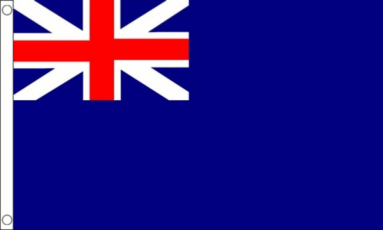 Naval Ensign Blue Squadron Flag (Medium) - MrFlag