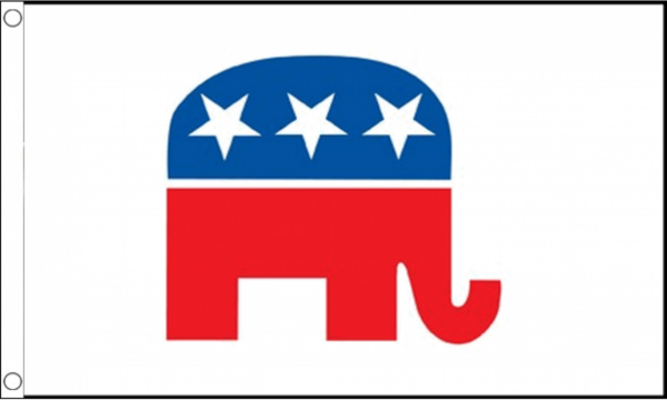 Republican Party (USA) Flag (Medium) - MrFlag