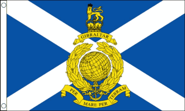 Royal Marines Reserve Scotland Flag