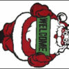 Santa Welcome Flag