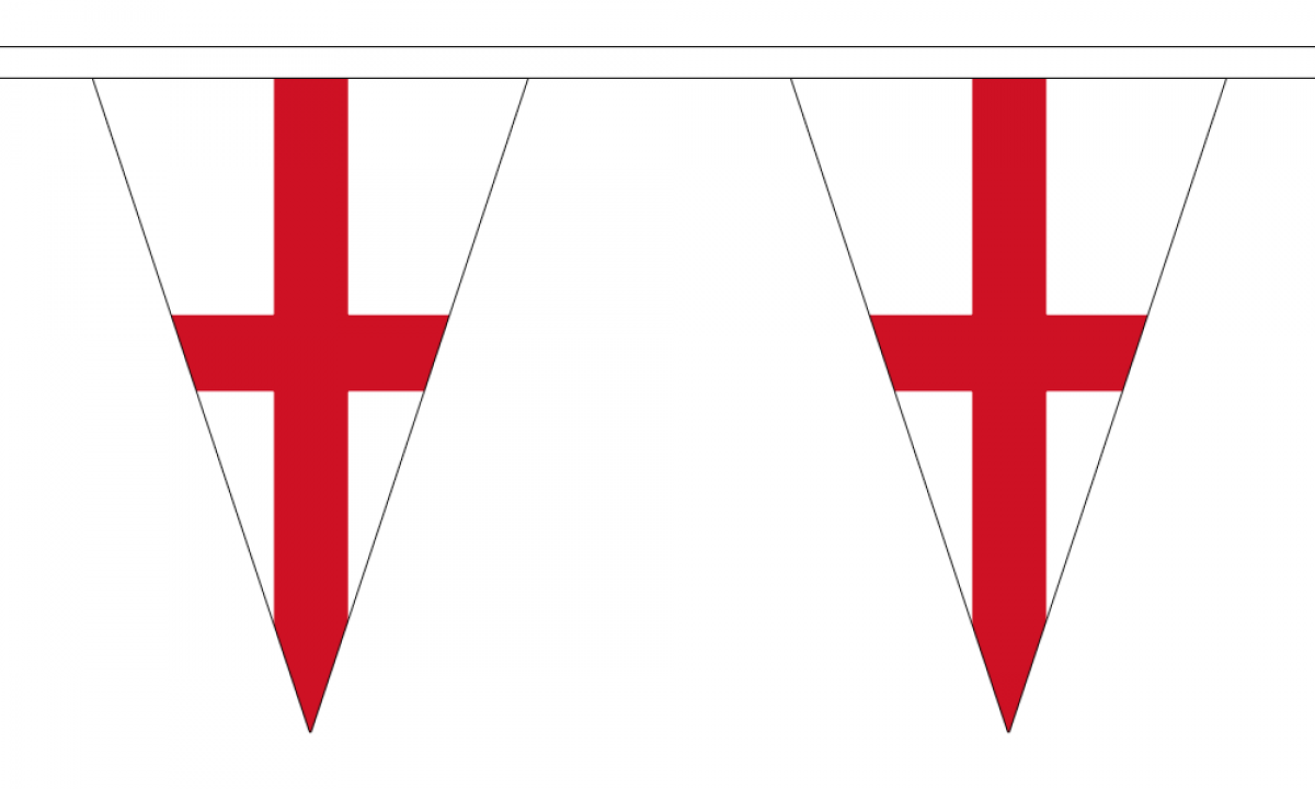 England St Triangle Bunting (Large) MrFlag
