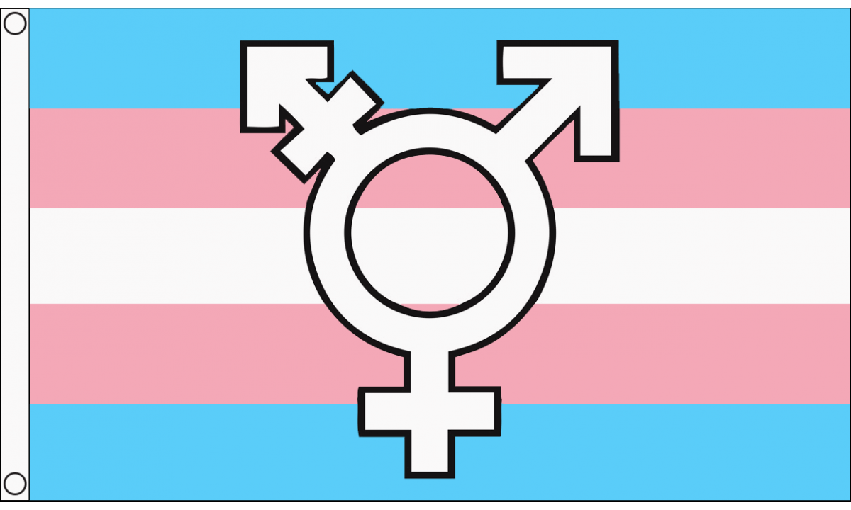 Transgender New Symbol Flag (Medium) - MrFlag