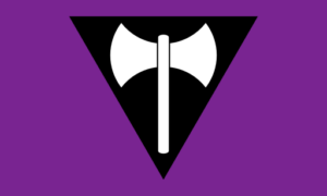 Lesbian Feminist Pride Flag