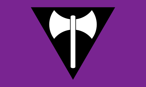 Lesbian Feminist Pride Flag