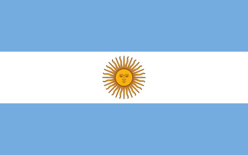 Argentina Polyester Flag Choice of Sizes 