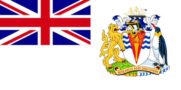 British Antarctic Territory Flag