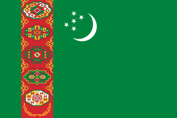 Turkmenistan Flag