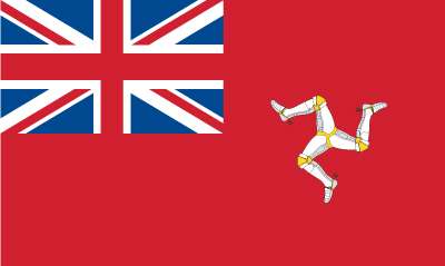 Isle of Man Ensign Flag