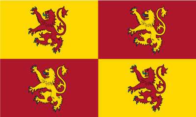 Owain Glyndwr Flag Round Coaster 