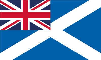 UK Scotland Ensign flag