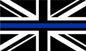 thin blue line flag