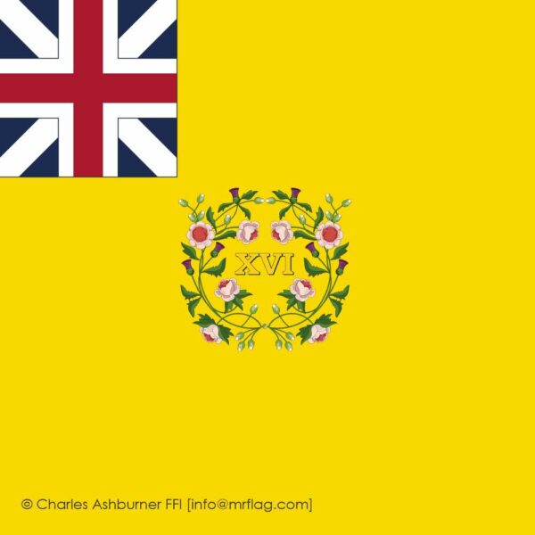 16th Regiment of Foot Regimental Colour