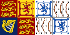 Royal Standard of Elizabeth Bowes-Lyon, Queen Mother Flag