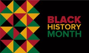 Black History Month Flag