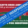 Protest Independence Flags