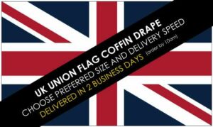 UK Union Flag Coffin