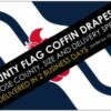 County Flag Coffin Drapes