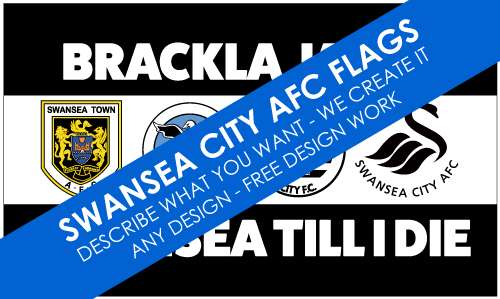 Swansea City AFC Fan Flags