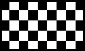 CHECKED COFFIN DRAPE BY MRFLAG