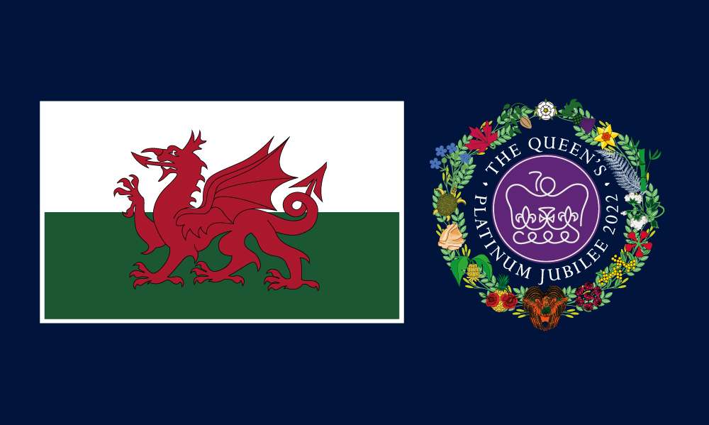 Buy Platinum Jubilee Flag Online Platinum Jubilee Flags MrFlag