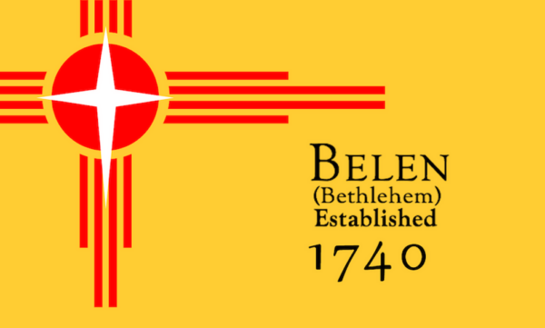 Belen New Mexico USA outdor flag