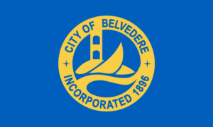 Belvedere California Outdoor Flag