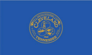 Cleveland Tennessee Outdoor Flag