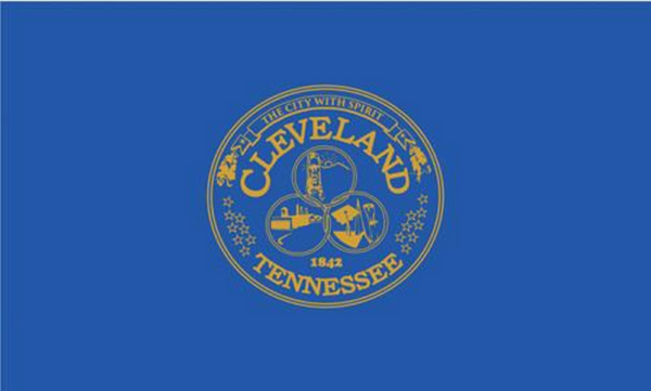 Cleveland Tennessee Outdoor Flag