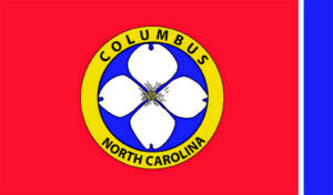 Columbus North Carolina Outdoor Flag