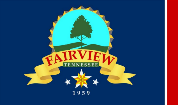 Fairview Tennessee Outdoor Flag