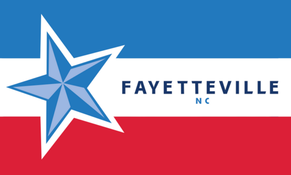 Fayetteville North Carolina Outdoor Flag