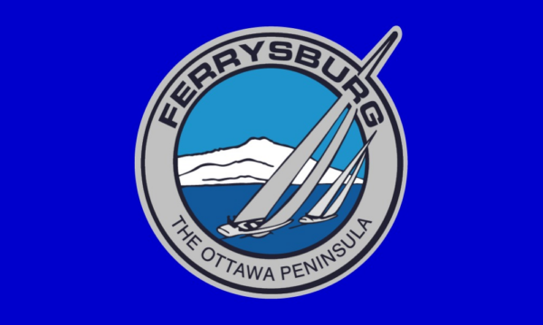 Ferrysburg Michigan outdoor Flag