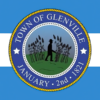 Glenville New York outdoor flag