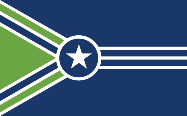 Jackson Tennessee Outdoor Flag