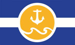 Kennebunkport Maine Outdoor Flag