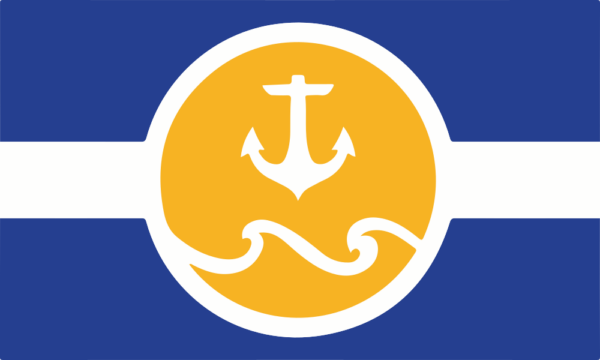 Kennebunkport Maine Outdoor Flag