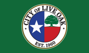 Live Oak Texas Outdoor Flag