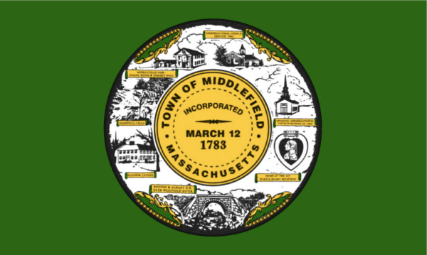 Middlefield Massachusetts Outdoor Flag