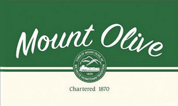 Mount Olive North Carolina Outdoor Flag