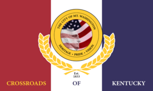 Mount Washington Kentucky Outdoor Flag