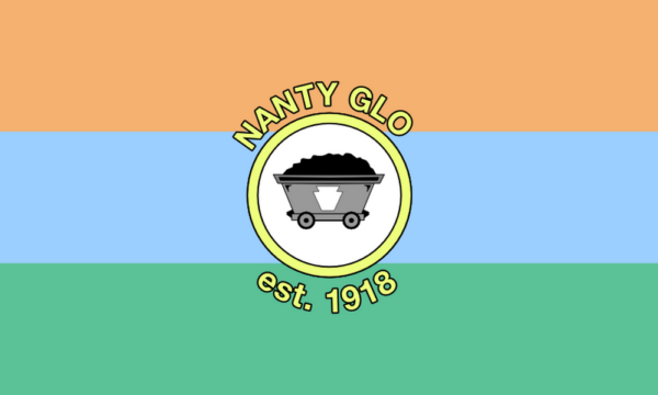 Nanty Glo Pennsylvania Outdoor Flag