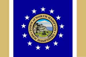 North Hampton New Hampshire Outdoor Flag