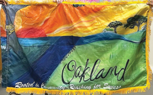 Oakland Mississippi Outdoor Flag