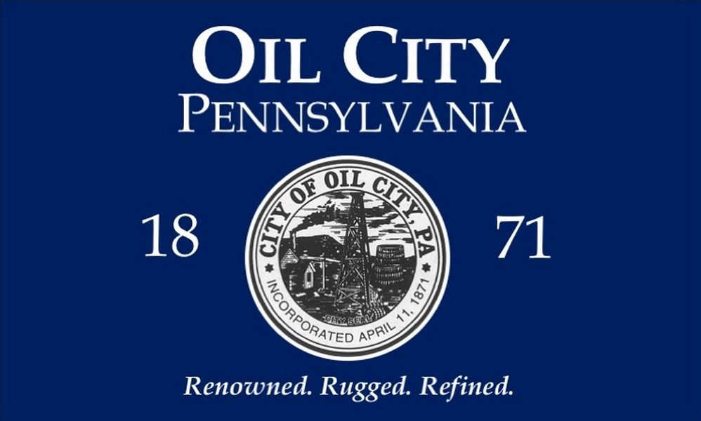 Buy Oil City, Pennsylvania Outdoor Flag Online USA Flags Sale