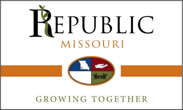 Republic, Missouri USA Outdoor Flag