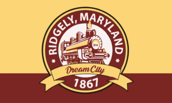 Ridgley, Maryland USA Outdoor Flag