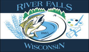 River Falls, Wisconsin USA Outdoor Flag