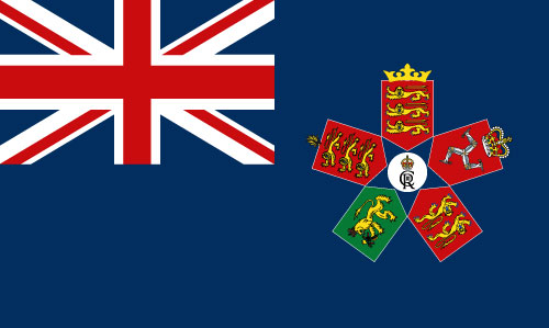 Jersey Crown Dominion Flag